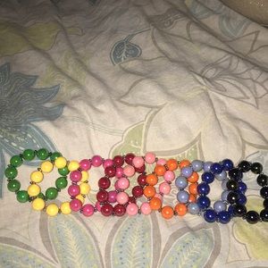 9 beaded bracelet set